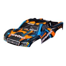 Carrocería Traxxas Slash 4x4 / Slash VXL / Slash 2WD naranja y azul – TRX6844-ORNG