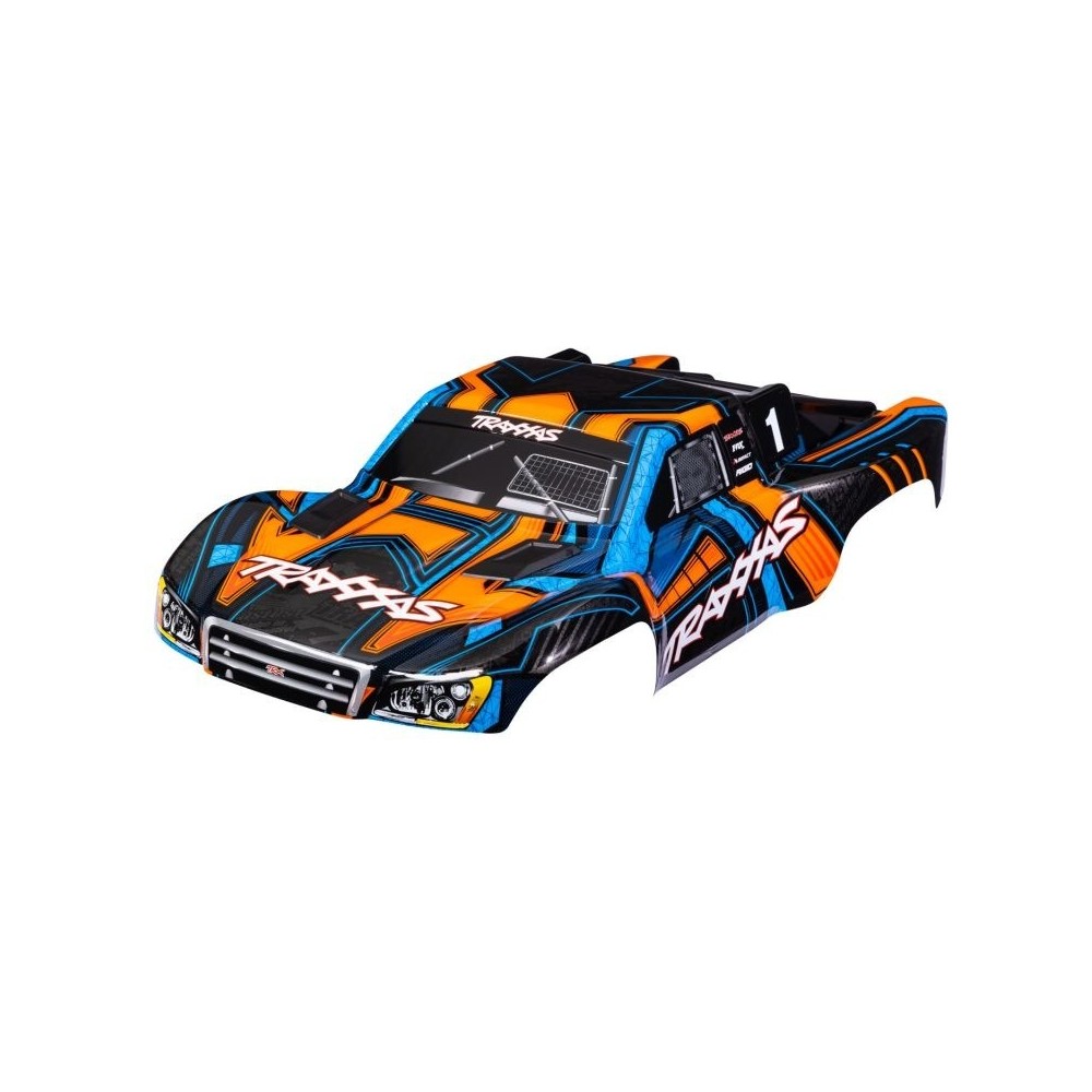 Carrocería Traxxas Slash 4x4 / Slash VXL / Slash 2WD naranja y azul – TRX6844-ORNG Carrocería Traxxas Slash 4x4 / Slash VXL / Slash 2WD naranja y azul – TRX6844-ORNG