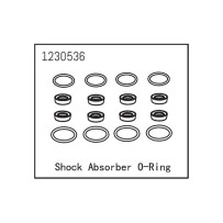 Absima - Shock Absorber O-Ring Set 1230536