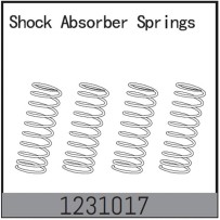 Absima - Shock Absorber Springs 4 - CR3.4eco 1231017