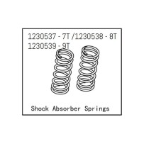 Absima - Shock Absorber Springs 8T 1230538