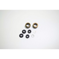 Absima - Shock Lower Caps AB2.8 BL 1330111