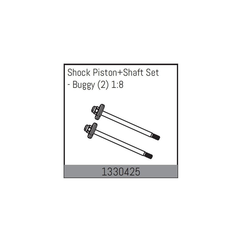 Absima - Shock Piston+Shaft Set - Buggy 1330425 Absima - Shock Piston+Shaft Set - Buggy 1330425