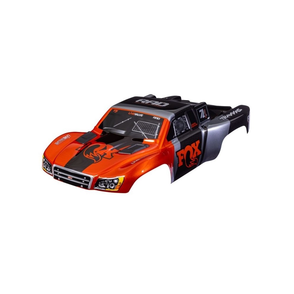 Traxxas Body slash vxl 2wd (also fits slash 4x4) fox edition with painted decals TRX6849-FOX Traxxas Body slash vxl 2wd (also fits slash 4x4) fox edition with painted decals TRX6849-FOX
