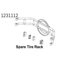 Absima - Spare Tire Rack CR4.4 1231112
