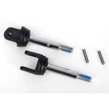 Traxxas Stub axles rear heavy duty (2) with pins (2) TRX6853X