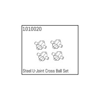 Absima - Steel U-Joint Cross Ball Set 1010020 AB240072