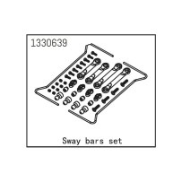 Absima - Sway Bars Set - Yucatan 1330639