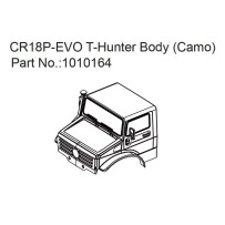 Absima - T-Hunter PC Body - EVO 1:18 1010164 AB240357