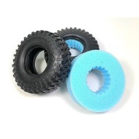 Absima - Tire Set Crawler Super Soft with Rebound Sponge 110mm 2500032