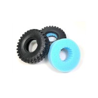 Absima - Tire Set Crawler Super Soft with Rebound Sponge 114mm 2500033