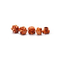 Absima - Wheel Hub Set 17mm orange 2560003