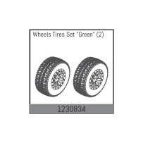 Absima - Wheel Set 110x45mm - Green 1230834