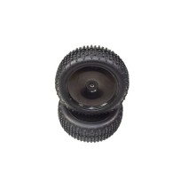 Absima - Wheel Set glued front 2 AB2.4 RTR/BL/KIT 1230305