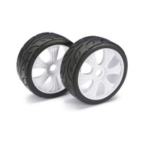 Absima - Wheel Set LP Buggy äStreetô white 1:8 2530004