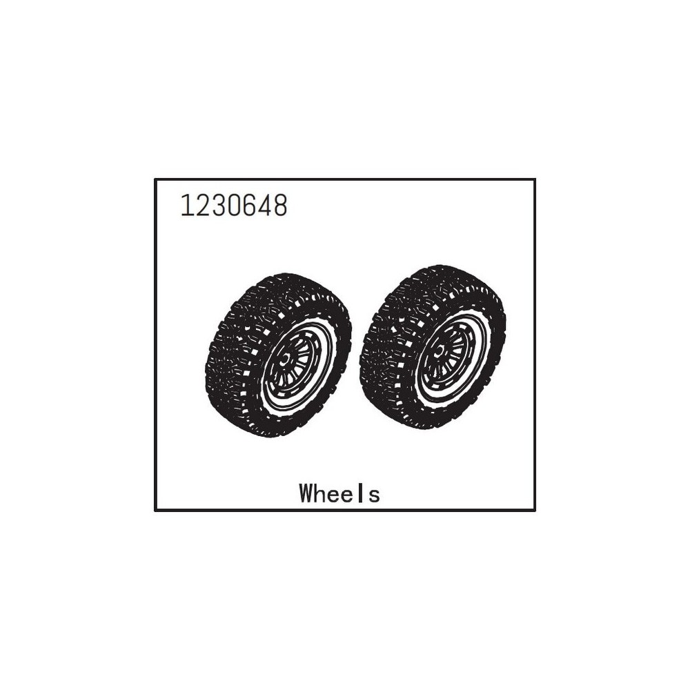 Absima - Wheels - Sherpa 1230648 Absima - Wheels - Sherpa 1230648