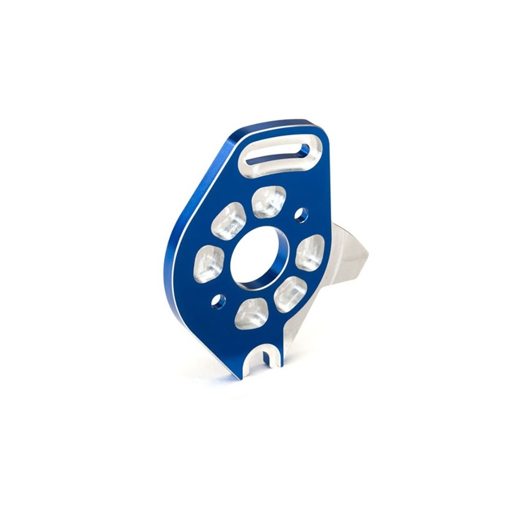 Traxxas Plate motor aluminum (blue-anodized) TRX6890X Traxxas Plate motor aluminum (blue-anodized) TRX6890X
