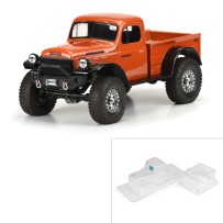 Pro-line 1-10 1946 Dodge Power Wagon Clear Body 12.3 WB Crawlers PRO349900