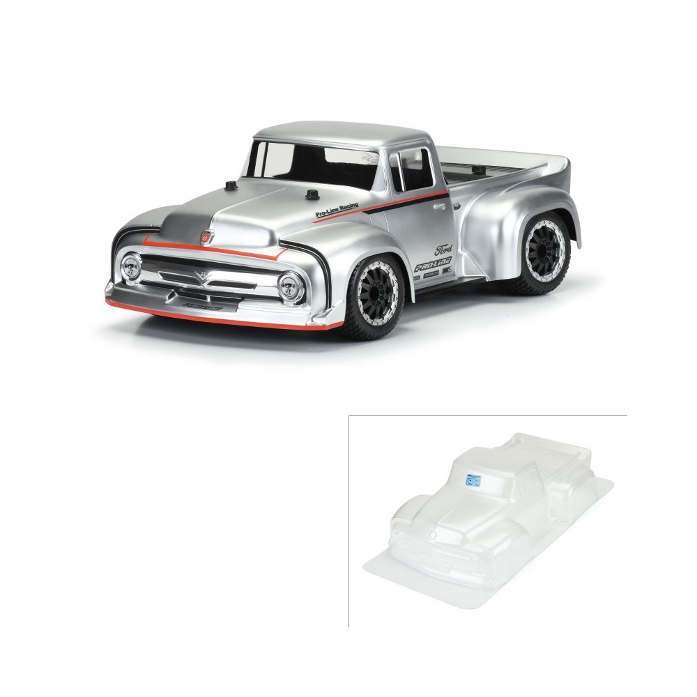 Pro-line 1-10 1956 Ford F-100 Pro-Touring Street Truck Clear Body PRO351400 Pro-line 1-10 1956 Ford F-100 Pro-Touring Street Truck Clear Body PRO351400