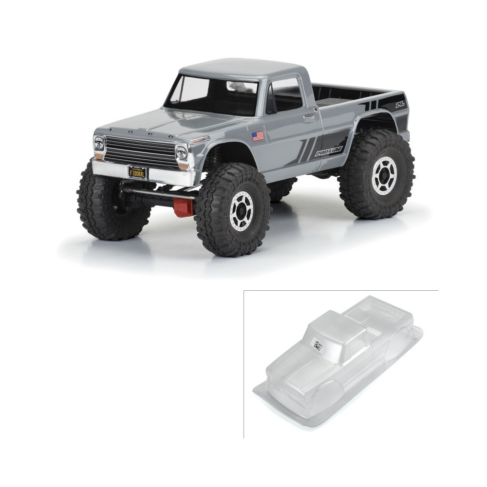 Pro-line 1-10 1967 Ford F-100 Clear Body 12.3 Wheelbase Crawlers PRO361300 Pro-line 1-10 1967 Ford F-100 Clear Body 12.3 Wheelbase Crawlers PRO361300
