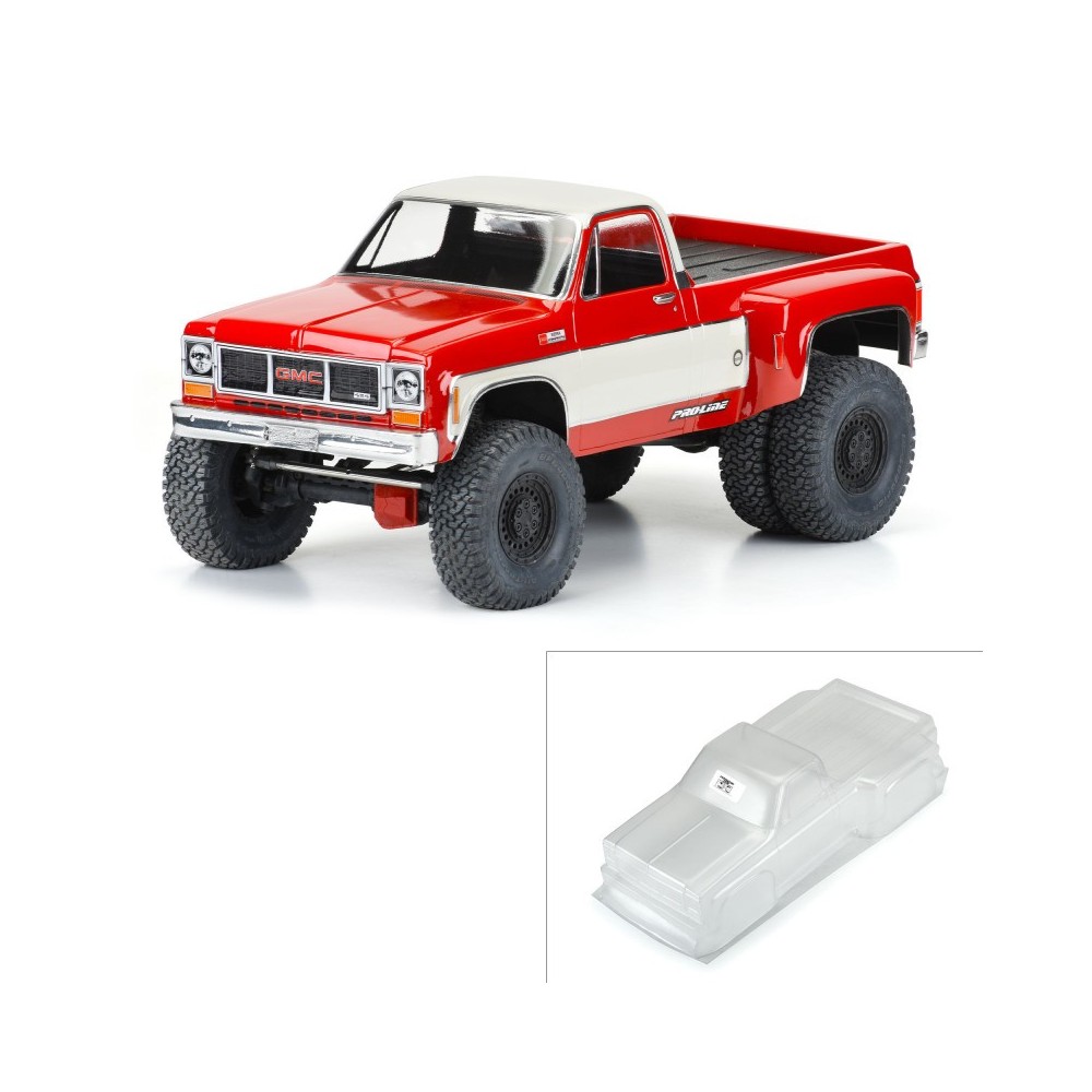 Carrocería GMC Sierra 3500 transparente 1/10 crawler Pro-line Carrocería GMC Sierra 3500 transparente 1/10 crawler Pro-line