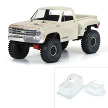 Carrocería Chevy K-10 transparente 1/10 crawler Pro-line