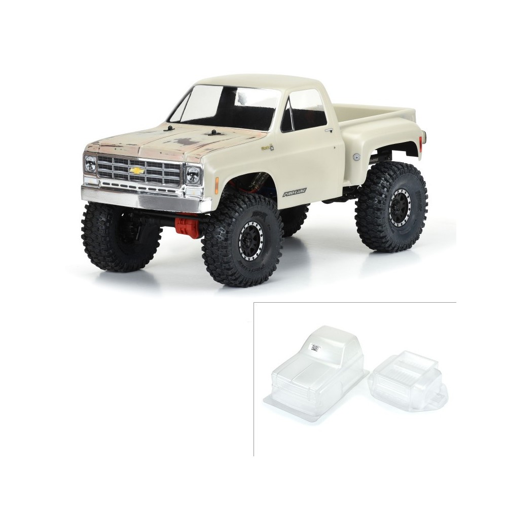 Carrocería Chevy K-10 transparente 1/10 crawler Pro-line Carrocería Chevy K-10 transparente 1/10 crawler Pro-line