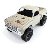 Carrocería Chevy K-10 transparente 1/10 crawler Pro-line