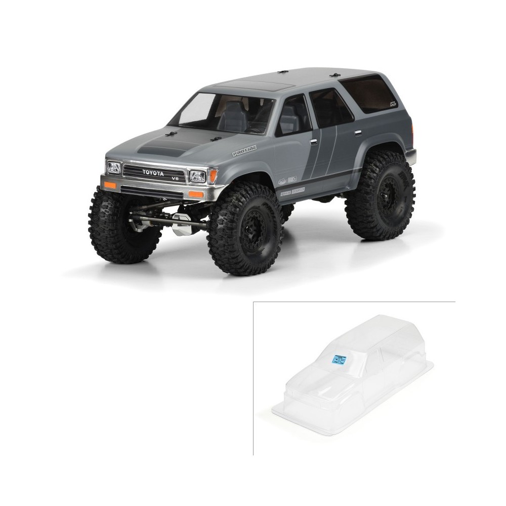 Carrocería Toyota 4Runner transparente 1/10 crawler Pro-line Carrocería Toyota 4Runner transparente 1/10 crawler Pro-line