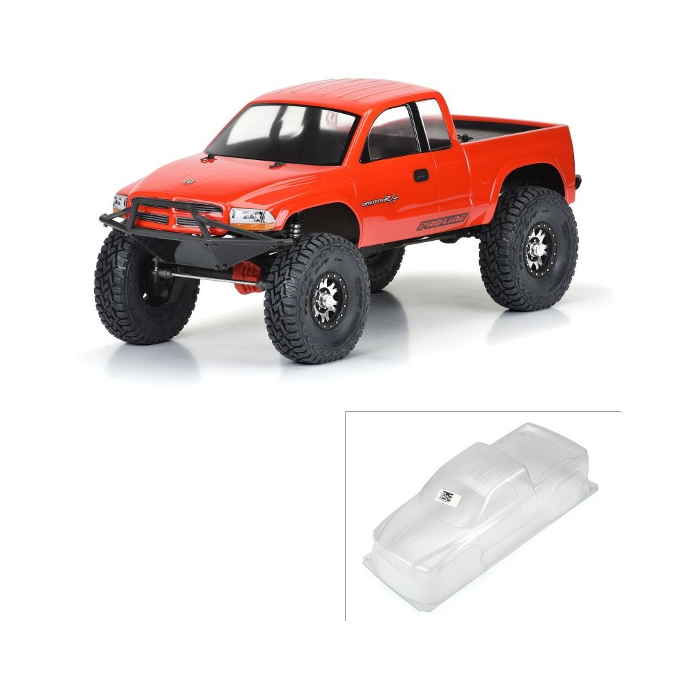 Carrocería Dodge Dakota transparente 1/10 crawler Pro-line Carrocería Dodge Dakota transparente 1/10 crawler Pro-line