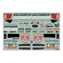 Carrocería Dodge Dakota transparente 1/10 crawler Pro-line