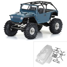 Carrocería Jeep LJ transparente 1/10 crawler Pro-line