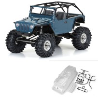 Pro-line 1-10 2004 Jeep LJ Clear Body-Trail Cage 12.3 Wheelbase Crawlers PRO364400