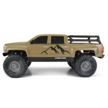 Carrocería Chevrolet Silverado transparente 1/10 crawler Pro-line