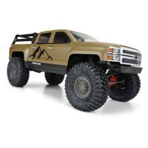 Carrocería Chevrolet Silverado transparente 1/10 crawler Pro-line