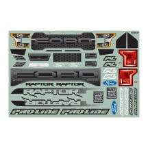 Pro-line 1-10 2017 Ford F-150 Raptor Clear Body 12.3 WB Crwlrs PRO351600