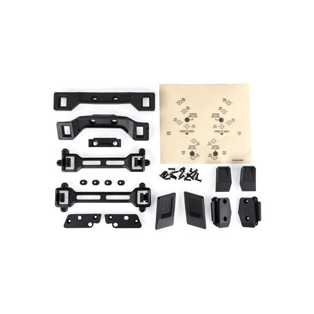 Traxxas Body conversion kit slash 4x4 (includes front rear body mounts) TRX6928 Traxxas Body conversion kit slash 4x4 (includes front rear body mounts) TRX6928