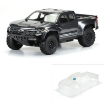 Pro-line 1-10 2019 Chevy Silverado Z71 Trail Boss Clear Body: Short Course PRO351200