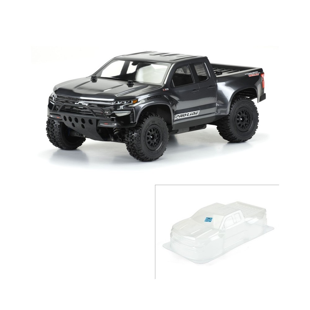 Carrocería Chevy Silverado Z71 Trail Boss 1/10 Short Course Pro-line Carrocería Chevy Silverado Z71 Trail Boss 1/10 Short Course Pro-line