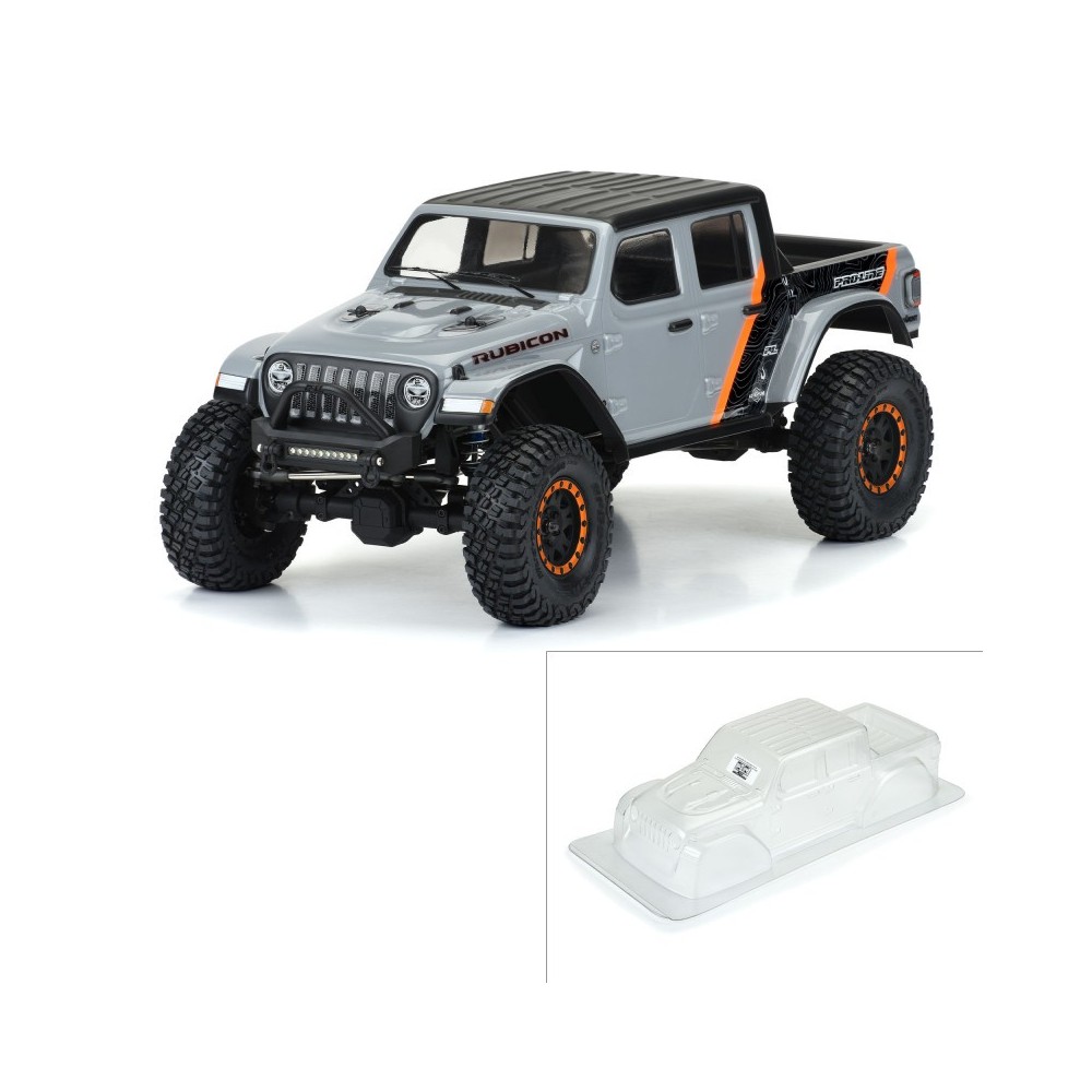 Carrocería Jeep Gladiator transparente 1/10 crawler Pro-line Carrocería Jeep Gladiator transparente 1/10 crawler Pro-line