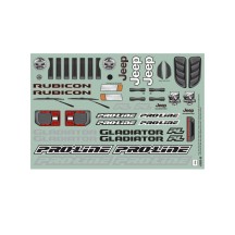 Carrocería Jeep Gladiator transparente 1/10 crawler Pro-line
