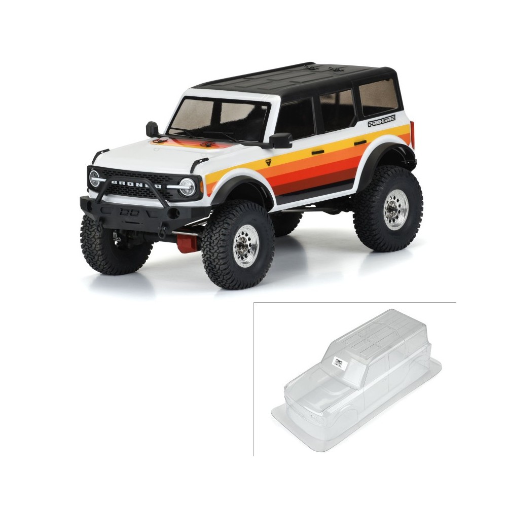 Carrocería Ford Bronco transparente 1/10 crawler Pro-line Carrocería Ford Bronco transparente 1/10 crawler Pro-line