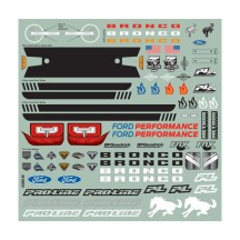 Carrocería Ford Bronco transparente 1/10 crawler Pro-line