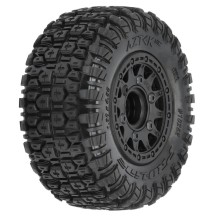 Ruedas Aztek M2 2.2-3.0 Short Course negras 1/10 Pro-line