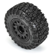 Pro-line 1-10 Aztek M2 F-R 2.2-3.0 SC MTD 12mm & 14mm Black Raid Wheels PRO1026210