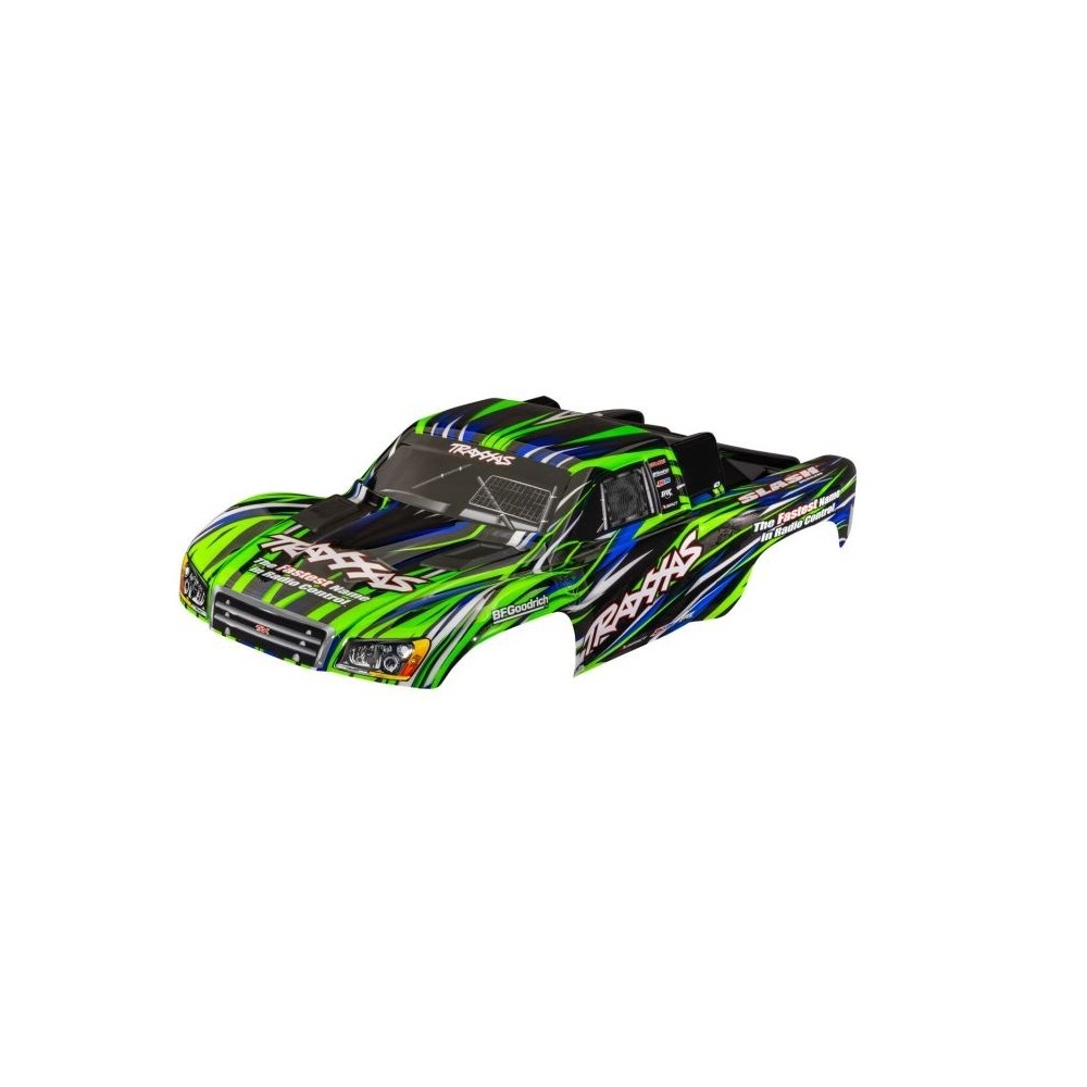 Carrocería Slash 4x4 verde Traxxas TRX6941-GRN Carrocería Slash 4x4 verde Traxxas TRX6941-GRN