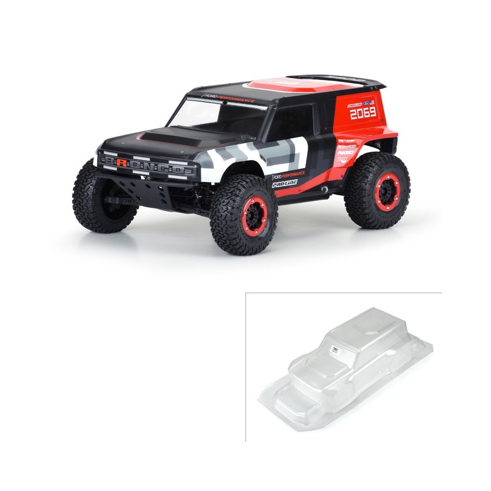 Carrocería Ford Bronco R transparente short course 1/10 Pro-line Carrocería Ford Bronco R transparente short course 1/10 Pro-line