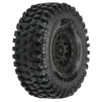 Pro-line 1-10 Hyrax G8 F-R 1.9 Crawler Tires Mounted 12mm Black Impulse PRO1012810
