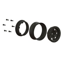Llantas Impulse rock crawler 1.9 12mm negras Pro-line 1/10