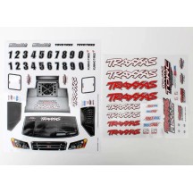 Decal sheets 1-16 slash 4wd team truck Traxxas TRX7013X